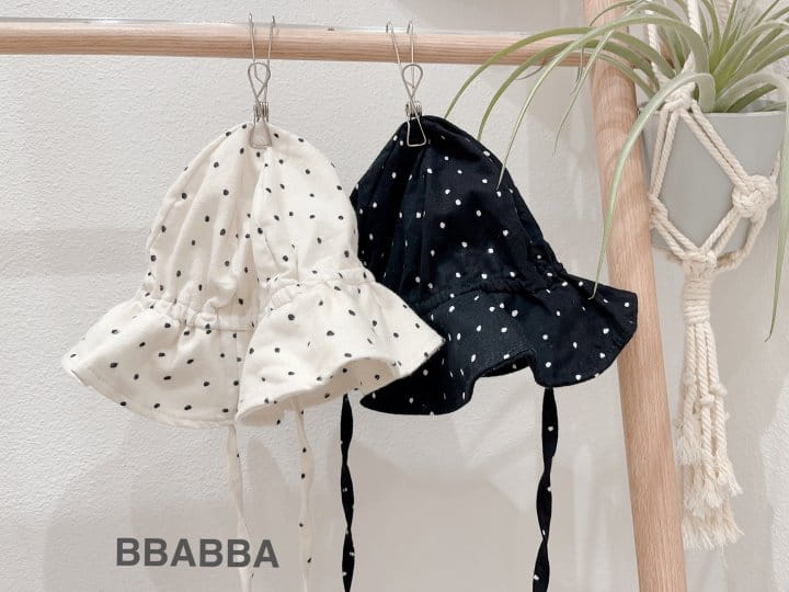 Bbabba - Korean Baby Fashion - #onlinebabyshop - Fleece Dot Bucket Hat