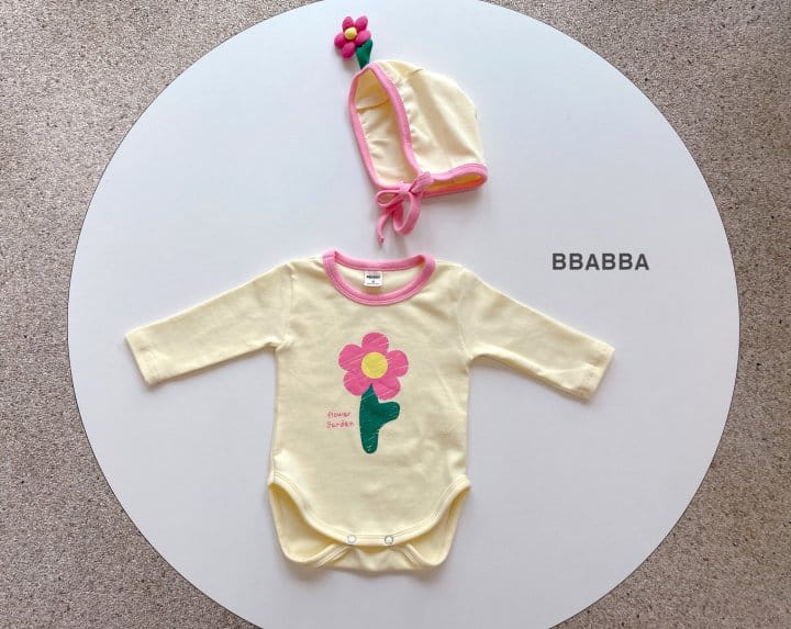 Bbabba - Korean Baby Fashion - #onlinebabyshop - Flower Garden Set