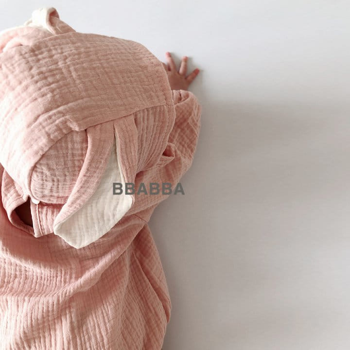 Bbabba - Korean Baby Fashion - #smilingbaby - Rabbit Bodysuit Bonnet Set - 9