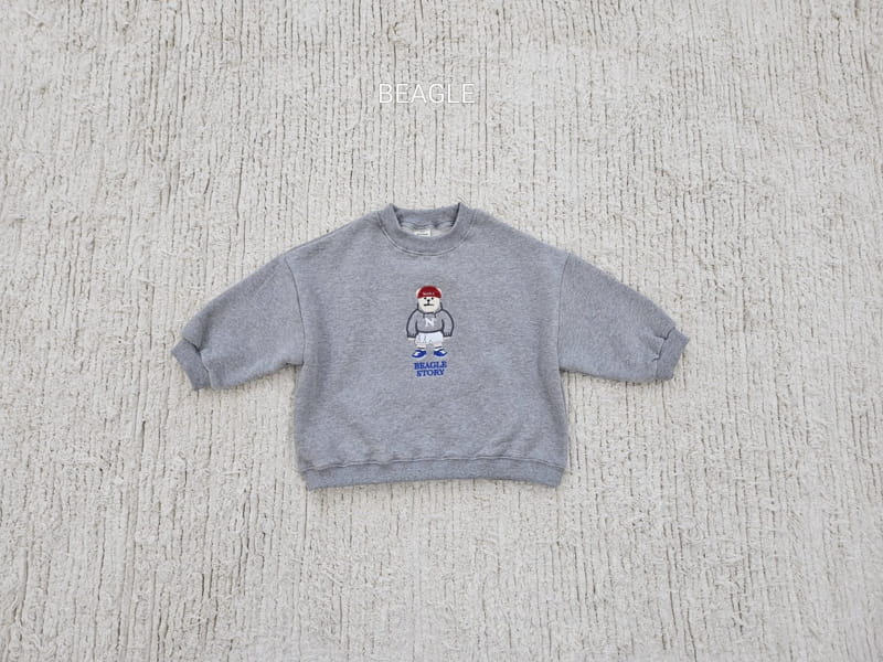 Beagle - Korean Children Fashion - #childofig - Hat Bear Sweatshirt - 4