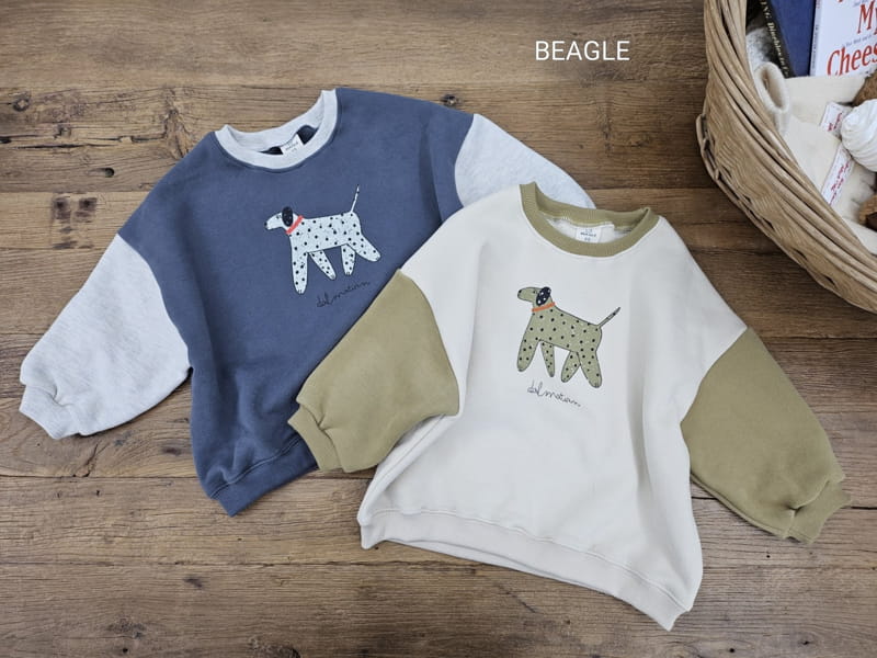 Beagle - Korean Children Fashion - #minifashionista - Dalmasian Sweatshirt