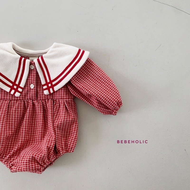 Bebe Holic - Korean Baby Fashion - #babyootd - Eve Collar Bodysuot - 6