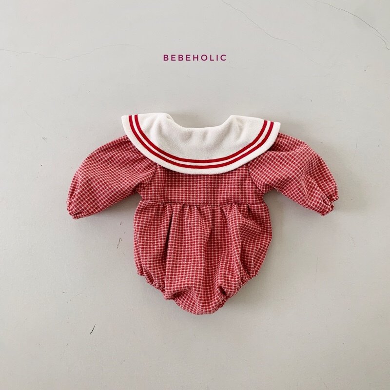 Bebe Holic - Korean Baby Fashion - #babyoutfit - Eve Collar Bodysuot - 7