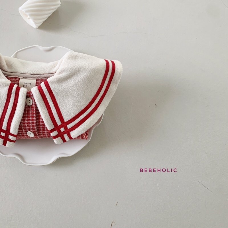Bebe Holic - Korean Baby Fashion - #babyoutfit - Eve Collar Bodysuot - 8