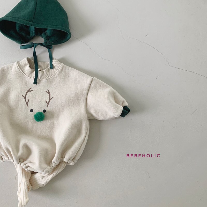Bebe Holic - Korean Baby Fashion - #onlinebabyboutique - Deer Bonnet Set - 9