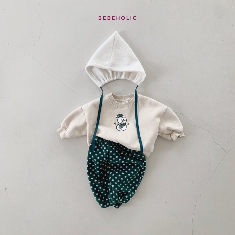 Bebe Holic - Korean Baby Fashion - #onlinebabyboutique - Snowman Sweatshirt - 5