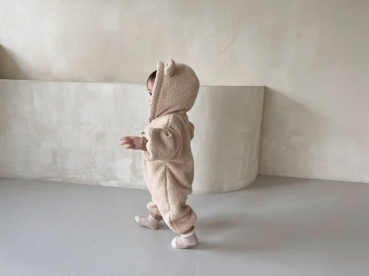 Bebe Nine - Korean Baby Fashion - #babyboutique - Bear Bbogle Bodysuit - 11