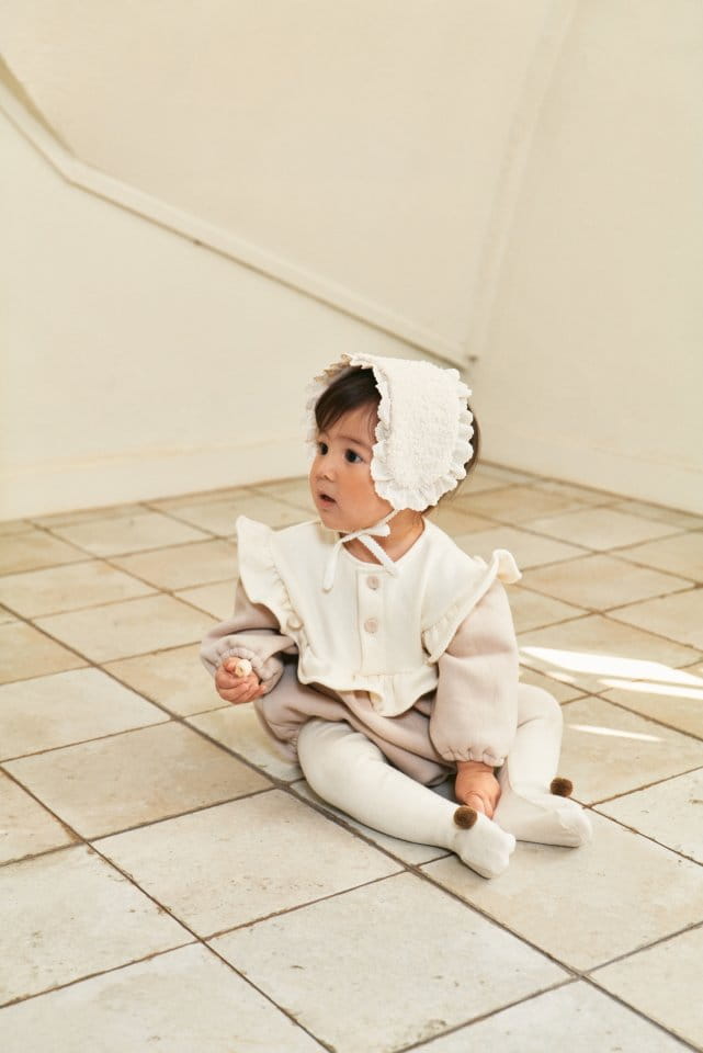 Bebe Nine - Korean Baby Fashion - #babyboutique - Cozy Frill Bodysuiot - 9