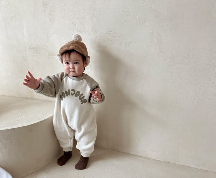 Bebe Nine - Korean Baby Fashion - #babyboutiqueclothing - Bonjour Fleece Overalls - 2