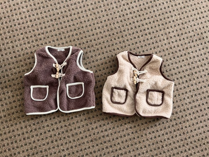 Bebe Nine - Korean Baby Fashion - #babyboutiqueclothing - Warm Vest - 2