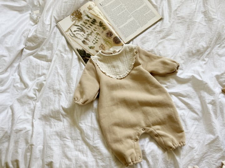 Bebe Nine - Korean Baby Fashion - #babyclothing - Bib Fleece Overalls - 2