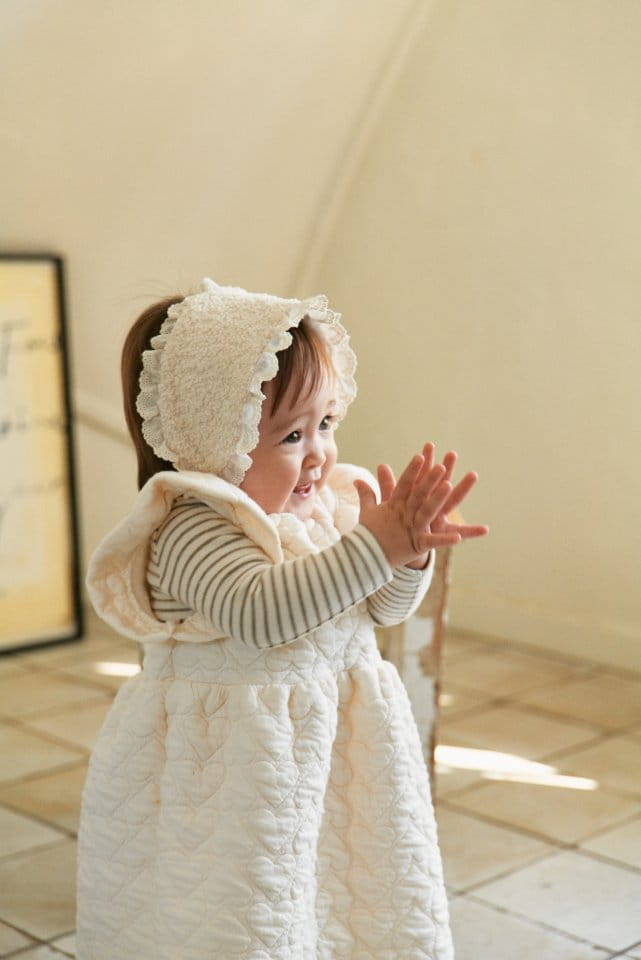 Bebe Nine - Korean Baby Fashion - #babygirlfashion - Fleece Lace Earmuff - 7