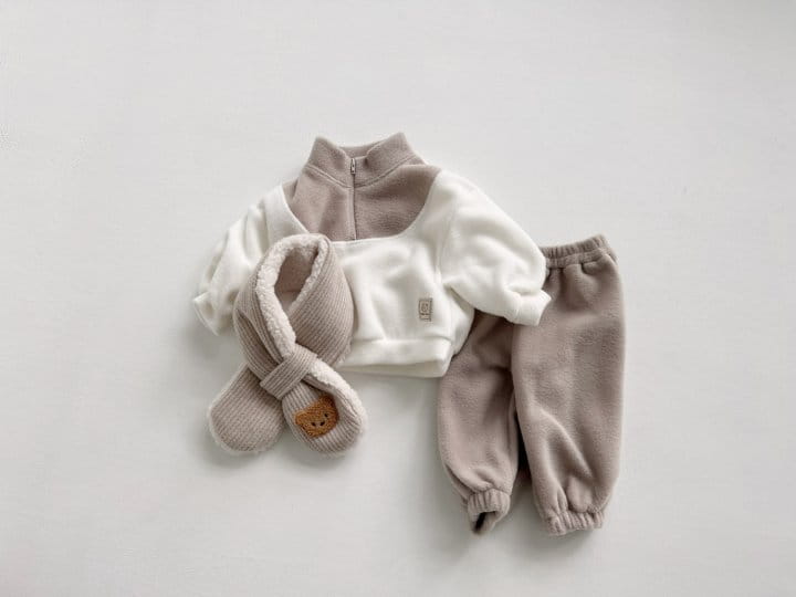 Bebe Nine - Korean Baby Fashion - #babyoninstagram - Tori Fleece Top Bottom Set