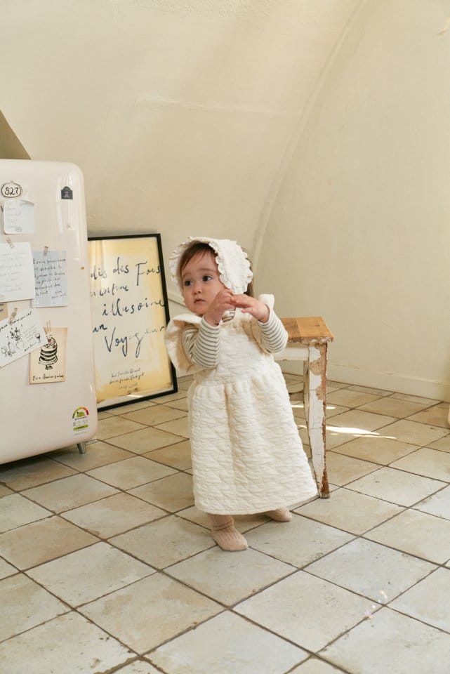 Bebe Nine - Korean Baby Fashion - #babyoninstagram - Angel One-piece - 9