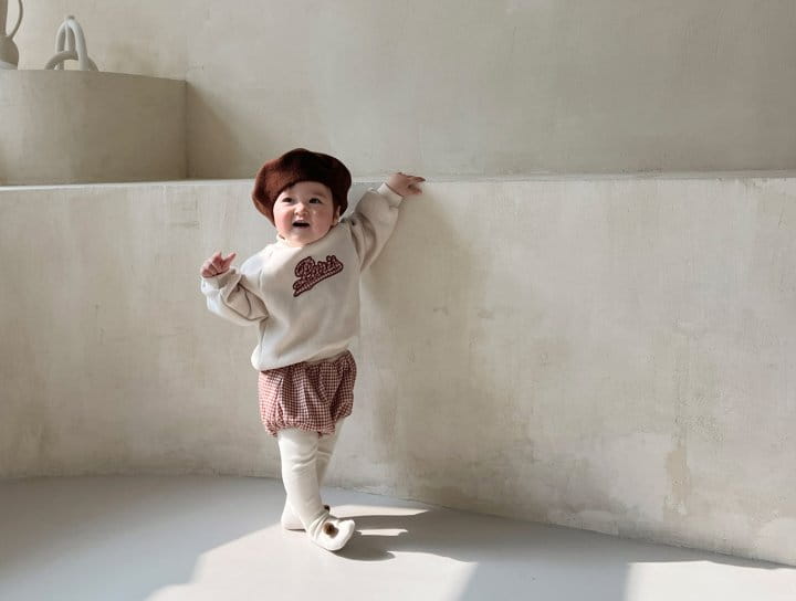 Bebe Nine - Korean Baby Fashion - #babyoninstagram - Paris Half Neck Set - 4