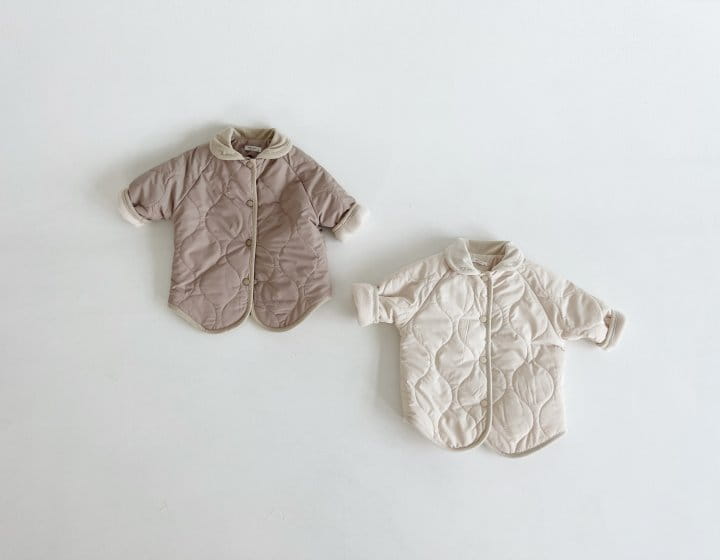 Bebe Nine - Korean Baby Fashion - #babyoutfit - Quilting Jacket - 5