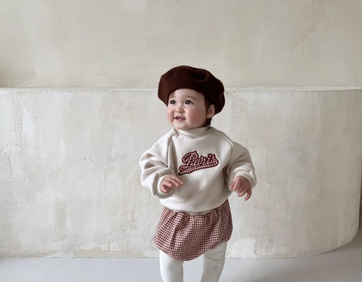 Bebe Nine - Korean Baby Fashion - #babyoutfit - Paris Half Neck Set - 6