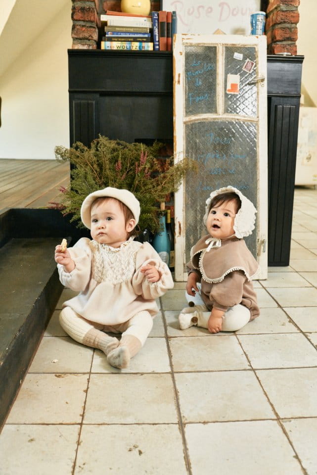 Bebe Nine - Korean Baby Fashion - #babyoutfit - Floral Bodysuit - 2