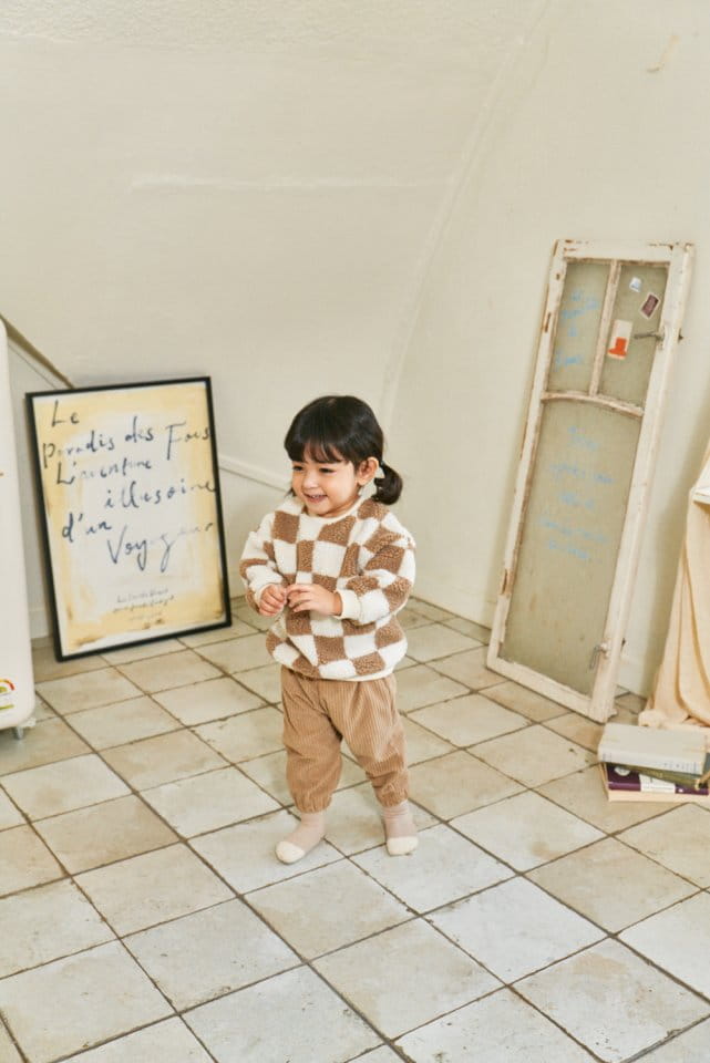 Bebe Nine - Korean Baby Fashion - #babyoutfit - Big Rib Pants - 5