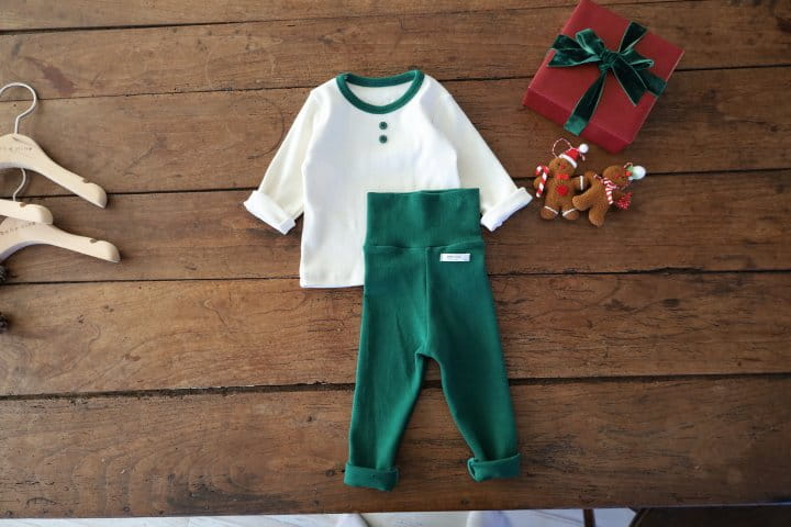 Bebe Nine - Korean Baby Fashion - #babyoutfit - Santa Easywear - 6