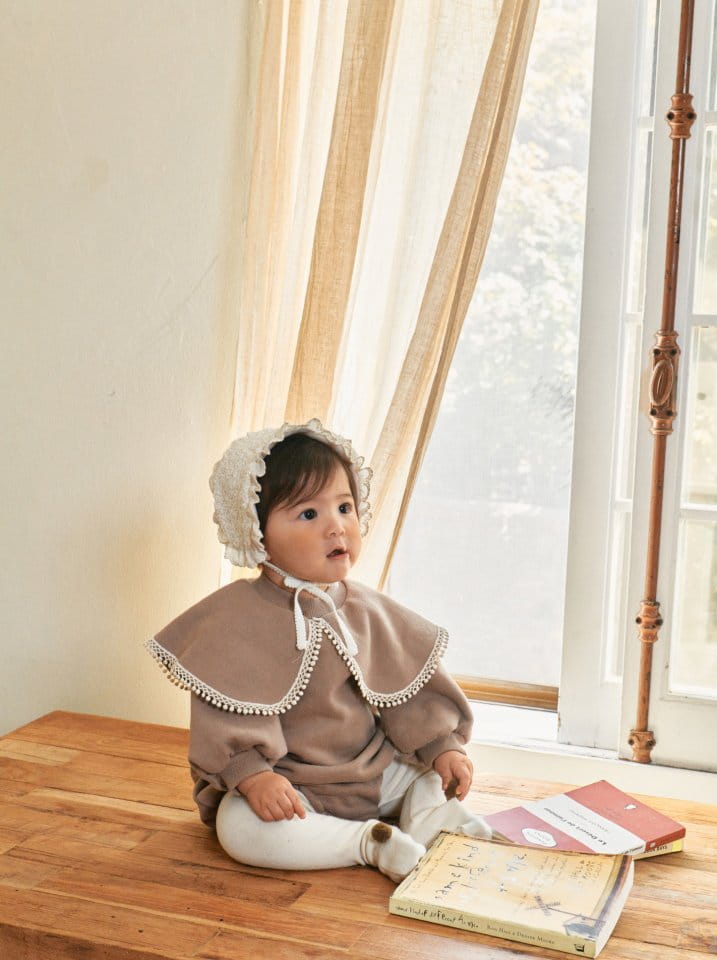 Bebe Nine - Korean Baby Fashion - #babywear - Cape Fleece Bodysuit