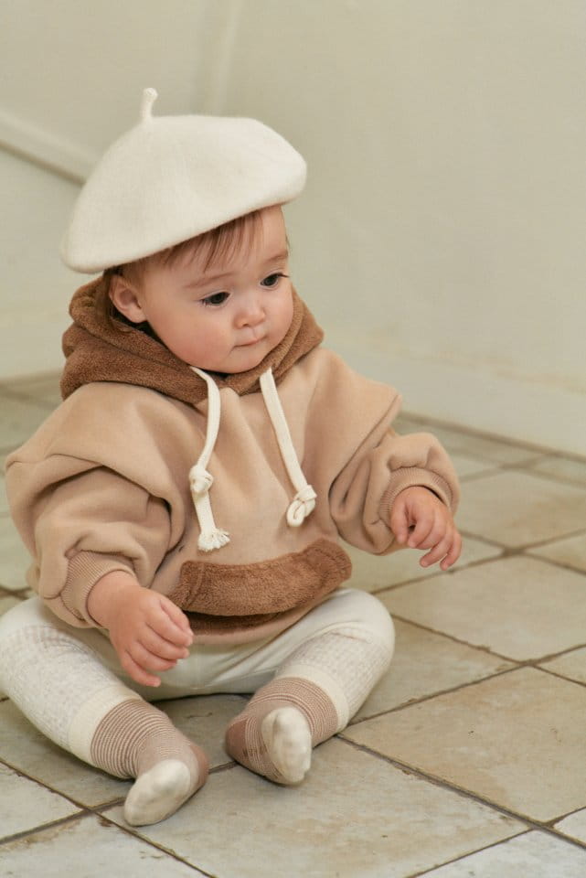 Bebe Nine - Korean Baby Fashion - #babywear - Cozy Half Leggings - 6