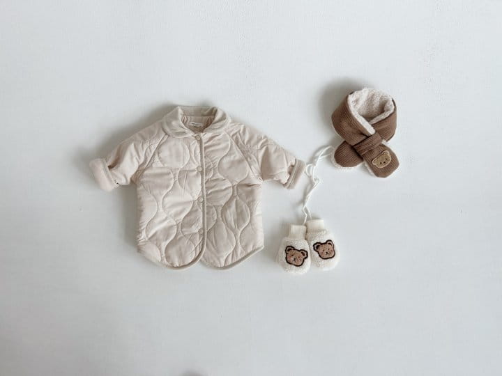 Bebe Nine - Korean Baby Fashion - #onlinebabyboutique - Quilting Jacket - 7