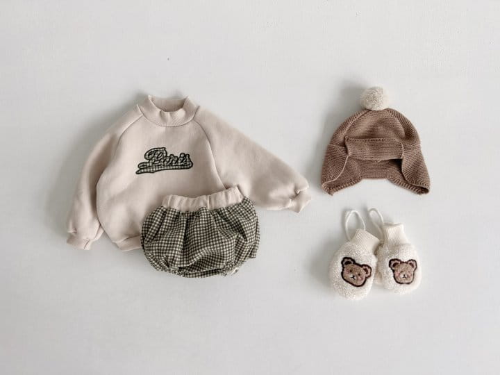 Bebe Nine - Korean Baby Fashion - #onlinebabyboutique - Paris Half Neck Set - 8