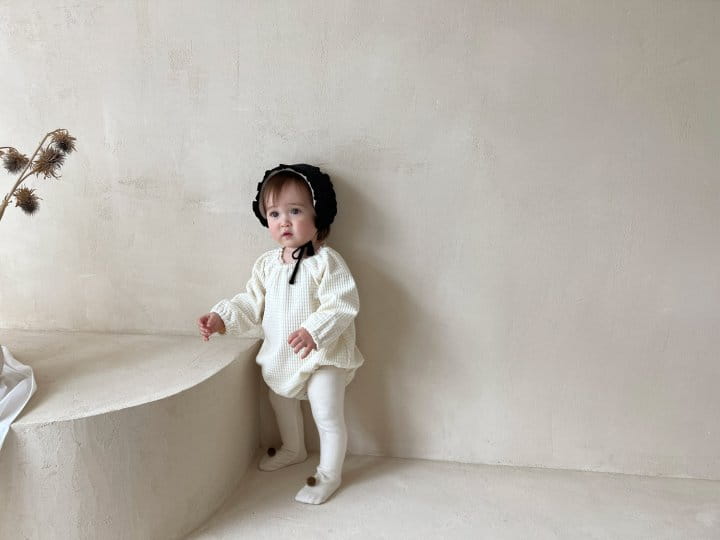 Bebe Nine - Korean Baby Fashion - #smilingbaby - Square Bodysuit - 6