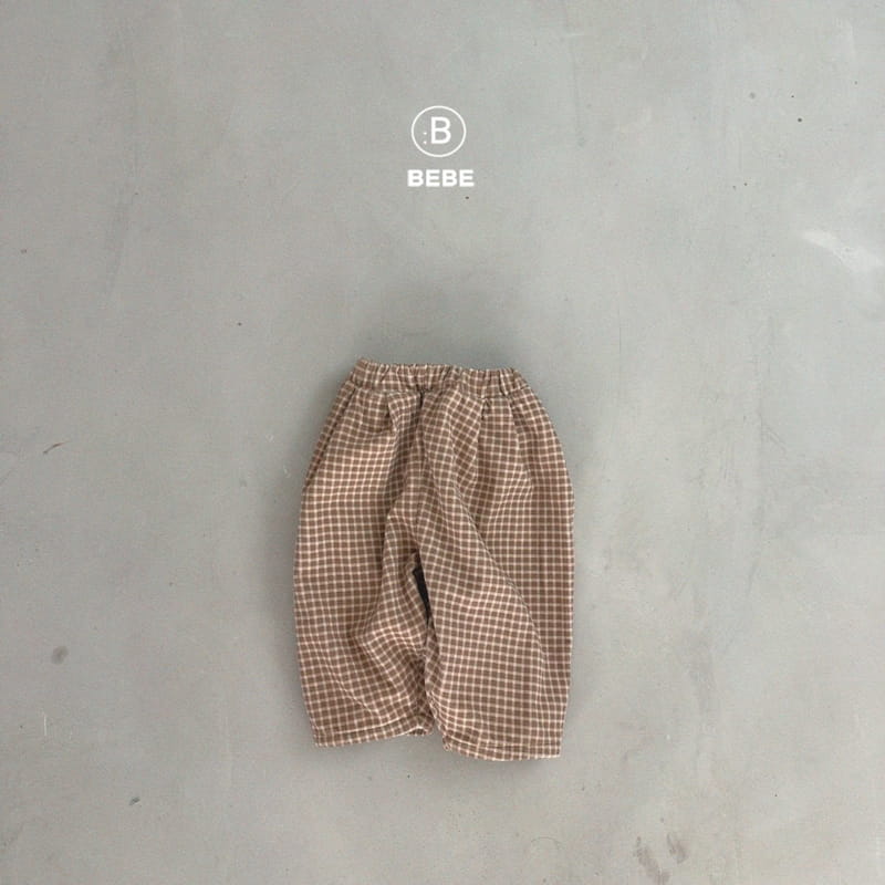 Bella Bambina - Korean Baby Fashion - #babyboutique - Bebe Winter Finger Pants Check - 12