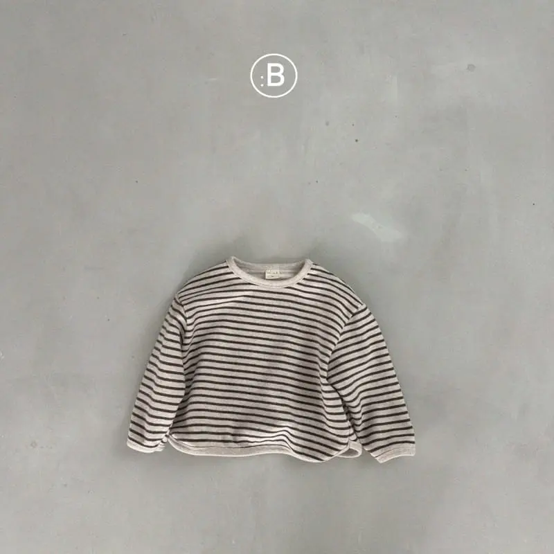 Bella Bambina - Korean Baby Fashion - #babyboutiqueclothing - Bebe W Banban Tee Stripes - 10
