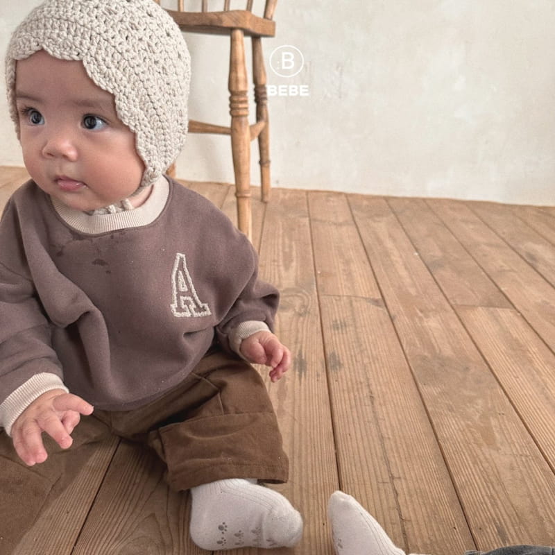 Bella Bambina - Korean Baby Fashion - #babyfever - Bebe A Color Sweatshirt Tee - 12