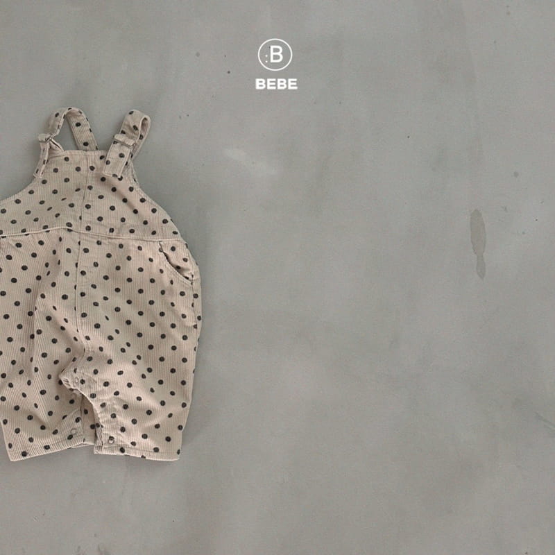 Bella Bambina - Korean Baby Fashion - #babyoninstagram - Bebe Tree Dungarees Bodysuit - 2