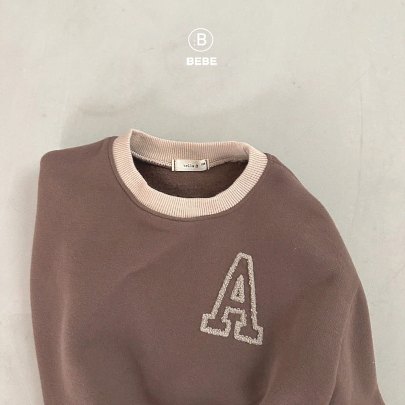 Bella Bambina - Korean Baby Fashion - #babyoutfit - Bebe A Color Sweatshirt Tee - 3