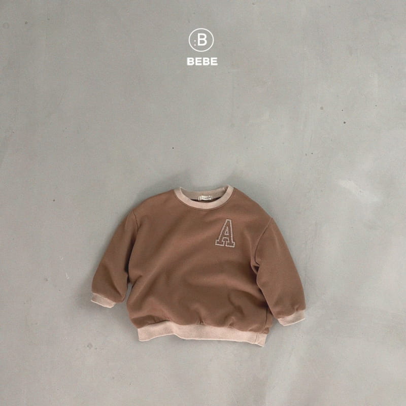 Bella Bambina - Korean Baby Fashion - #babyoutfit - Bebe A Color Sweatshirt Tee - 4