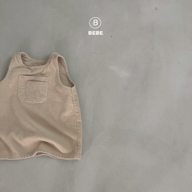 Bella Bambina - Korean Baby Fashion - #babywear - Bebe Robe Mini One-piece Beige - 5