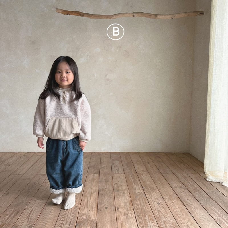Bella Bambina - Korean Children Fashion - #fashionkids - Mix Anorak Sweatshirt - 7