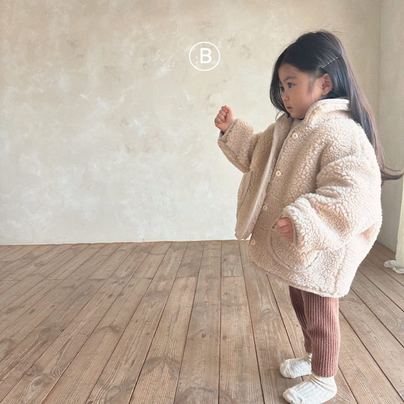 Bella Bambina - Korean Children Fashion - #fashionkids - Popo Fleece Piping Jacket - 9