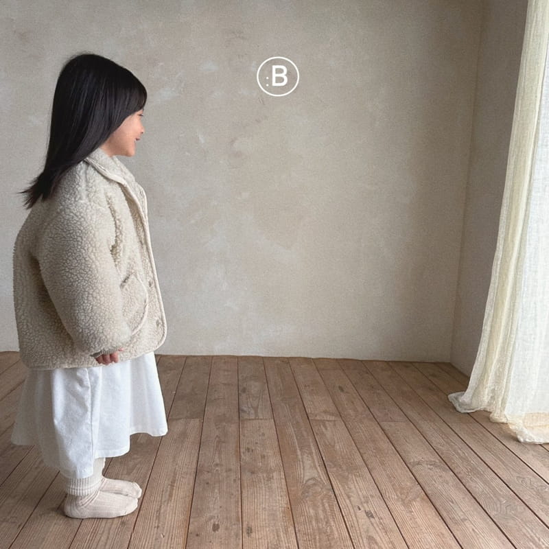 Bella Bambina - Korean Children Fashion - #kidsstore - Popo Fleece Piping Jacket - 11