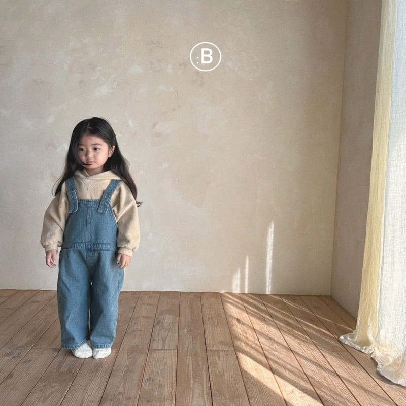 Bella Bambina - Korean Children Fashion - #prettylittlegirls - Winter Denim Dungarees Pants - 6