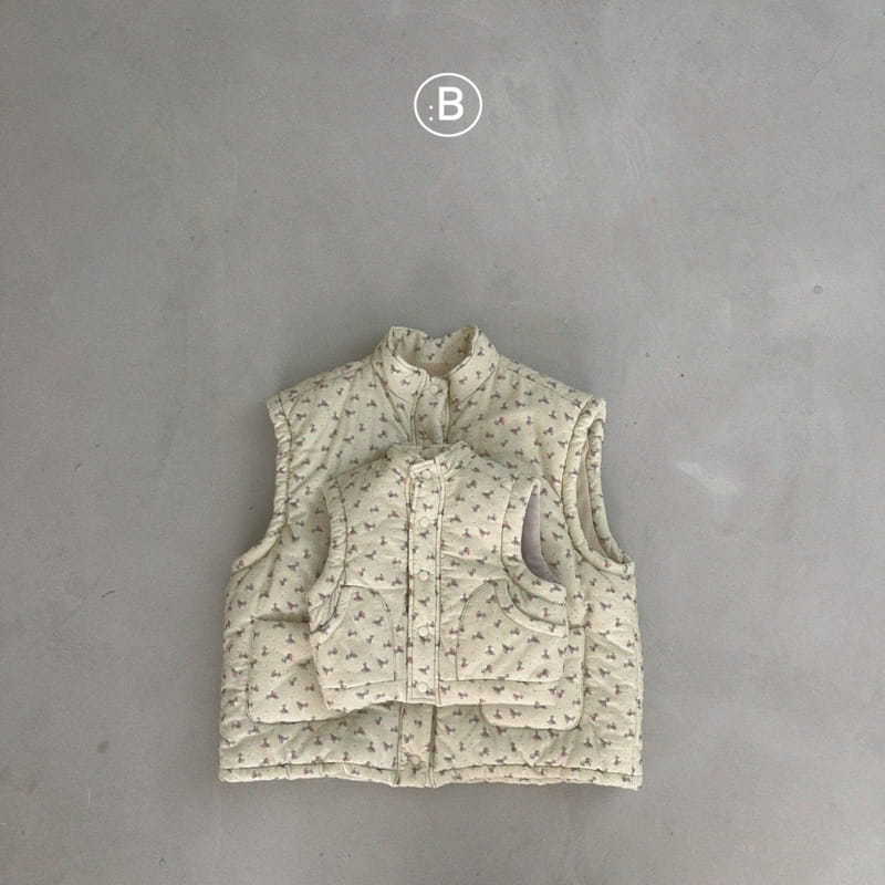 Bella Bambina - Korean Children Fashion - #stylishchildhood - Flower Vest - 5