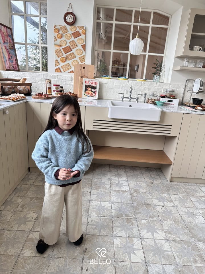 Bellot - Korean Children Fashion - #childofig - Shawl Knit Tee - 12