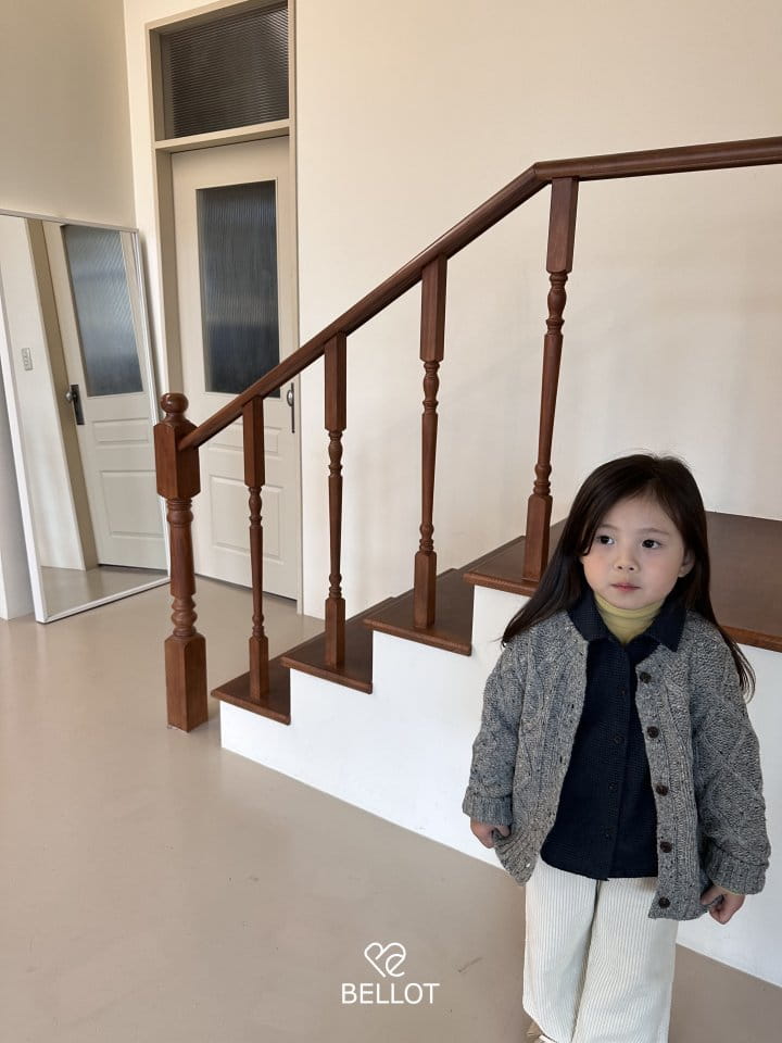 Bellot - Korean Children Fashion - #discoveringself - Pon Knit Cardigan - 8