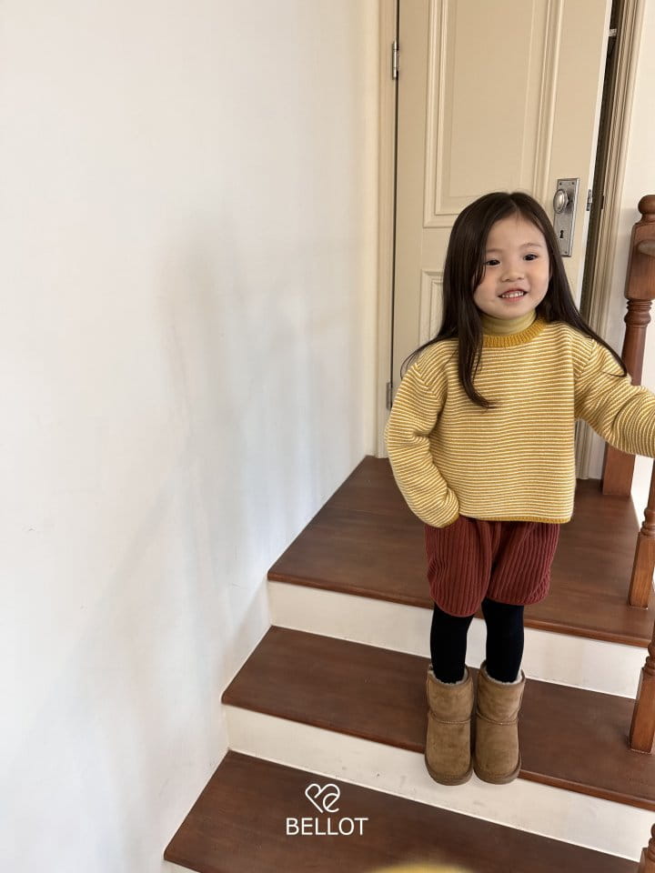 Bellot - Korean Children Fashion - #discoveringself - Yangdu Knit Tee - 4
