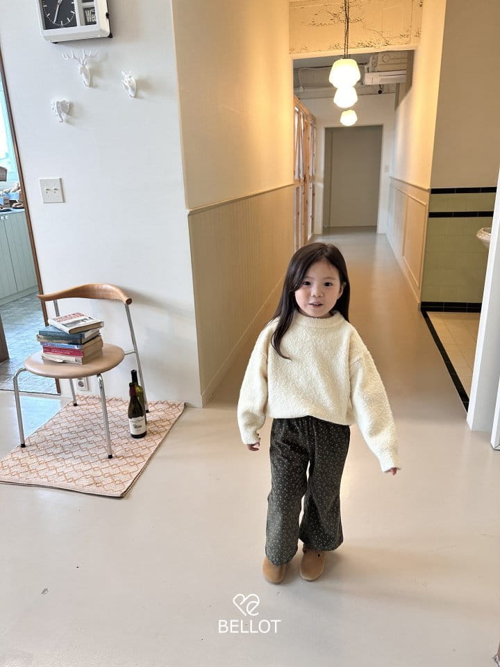 Bellot - Korean Children Fashion - #kidsshorts - Shawl Knit Tee - 4
