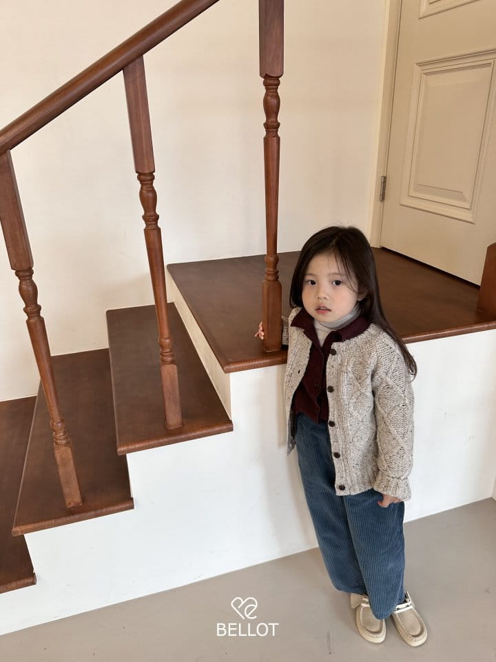 Bellot - Korean Children Fashion - #kidzfashiontrend - Pon Knit Cardigan - 12
