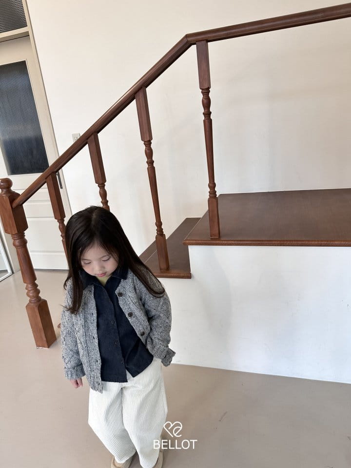 Bellot - Korean Children Fashion - #toddlerclothing - Pon Knit Cardigan - 3