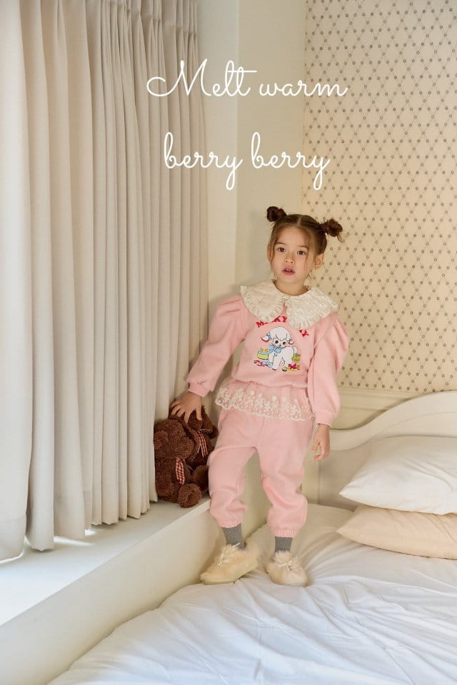 Berry Berry - Korean Children Fashion - #magicofchildhood - Lace Pants - 6
