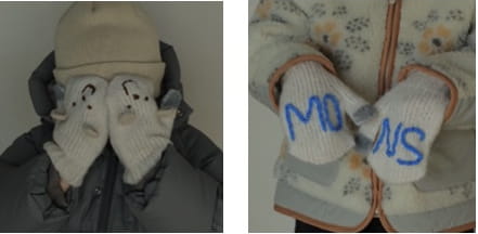 Bien A Bien - Korean Children Fashion - #kidsshorts - Shoutte Knit Gloves