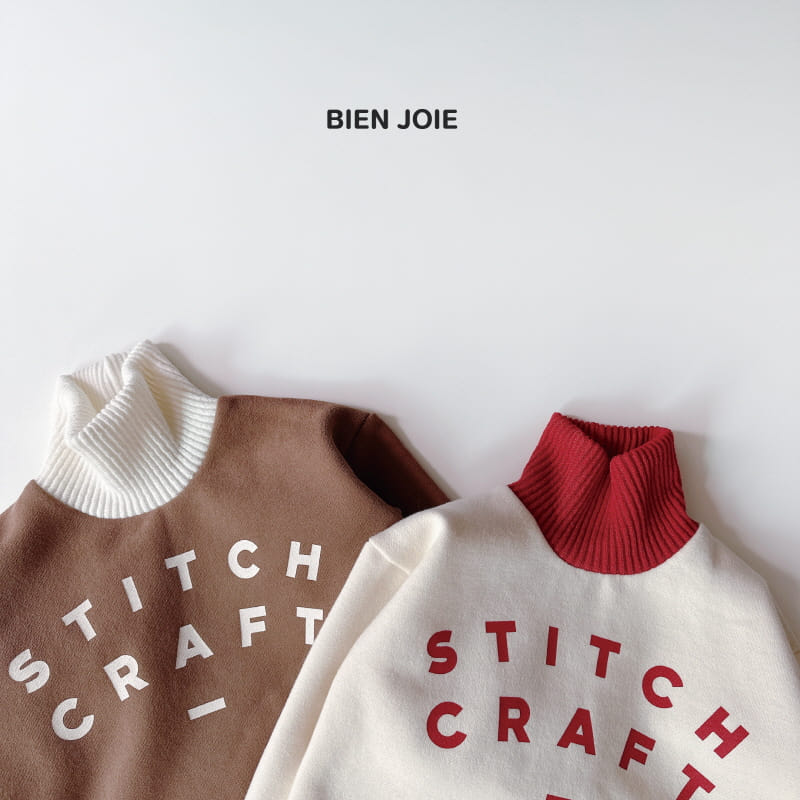 Bien Joie - Korean Children Fashion - #designkidswear - Craft Turtleneck Tee